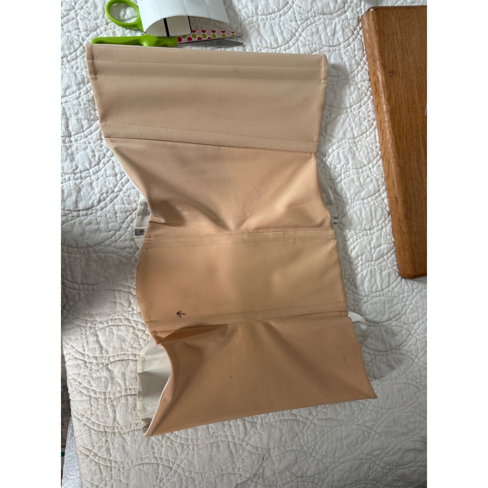 Honeylove SuperPower Waist Trainer Sand Beige Size 3X XMZ2005 Zip Front Shaper